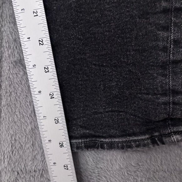 Levi’s Jeans Women’s Size 24 Black Skinny Distressed Stretch Denim - Picture 9 of 13